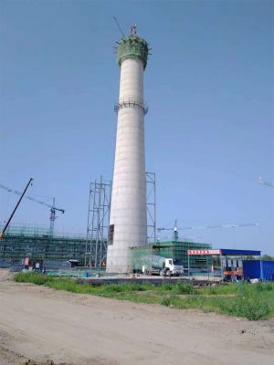 100米烟囱新建